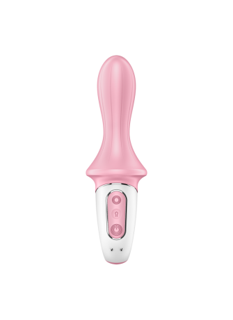 Vibromasseur anal gonflant connecté rose USB Air Pump Booty 5+ Satisfyer - CC597803